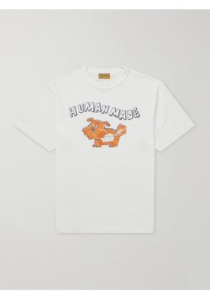 Human Made - Logo-Print Cotton-Jersey T-Shirt - Men - White - S