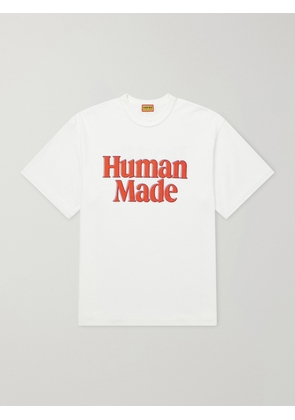 Human Made - Logo-Print Cotton-Jersey T-Shirt - Men - White - S
