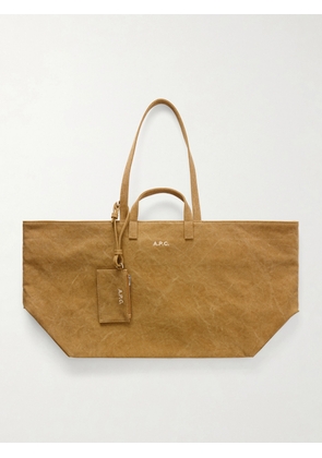 A.P.C. - Le Drummer Denim Tote Bag - Men - Neutrals