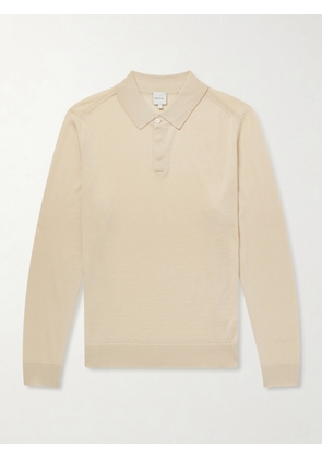 Paul Smith - Merino Wool Polo Shirt - Men - Neutrals - S