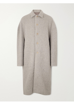 Rick Owens - Brad Alpaca-Blend Bouclé Coat - Men - Gray - IT 46