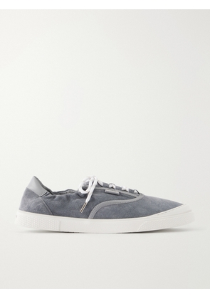 Moncler - Vera Suede Sneakers - Men - Blue - EU 39