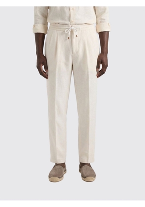 BRUNELLO CUCINELLI Linen and Cotton Trousers