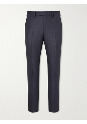 Lardini - Straight-Leg Wool Suit Trousers - Men - Blue - IT 46