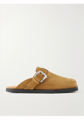 Maison Margiela - Tabi Daily Split-Toe Suede Sandals - Men - Brown - EU 40
