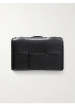 Bottega Veneta - Intrecciato Leather Wallet - Men - Black