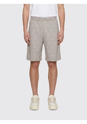 GCDS Technical Fabric Shorts with Striped Logo