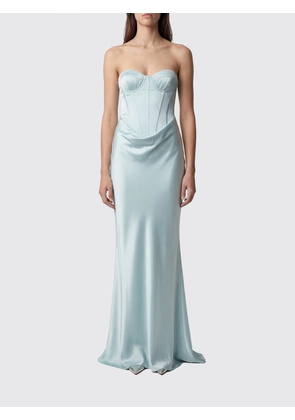 ROTATE Satin Bustier Dress