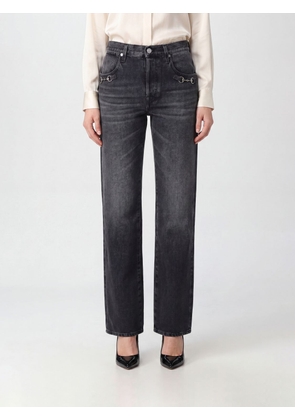 GUCCI Jeans Woman color Denim