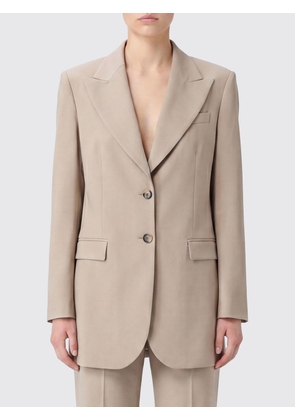 PT TORINO Single-Breasted Wool Blazer with Peak Lapels