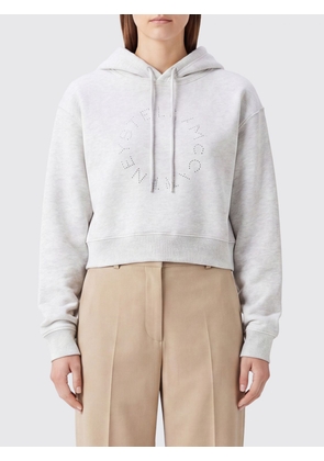 STELLA MCCARTNEY Cotton Hoodie with Tone-on-Tone Logo