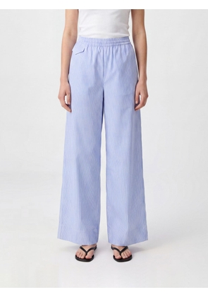 A. P.C. Striped Wide-Leg Cotton Jogging Trousers