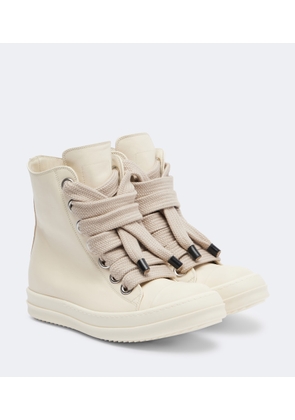 Rick Owens Jumbolace leather sneakers
