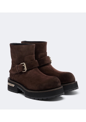 Balenciaga Venom Mini suede ankle boots
