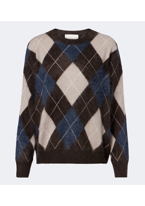 Lisa Yang Margy argyle cashmere sweater