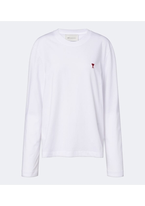 Ami Paris Ami De Cour cotton jersey T-shir
