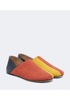 JW Anderson Paneled slip-on shoes
