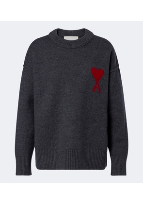 Ami Paris Ami de Cour virgin wool sweater