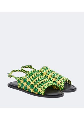 JW Anderson Net fishnet sandals
