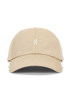 On All-Day Cap in Sand - Tan. Size all.