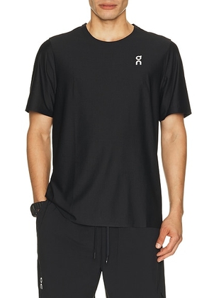 On Court-T in Black - Black. Size L (also in S, M, XL/1X).