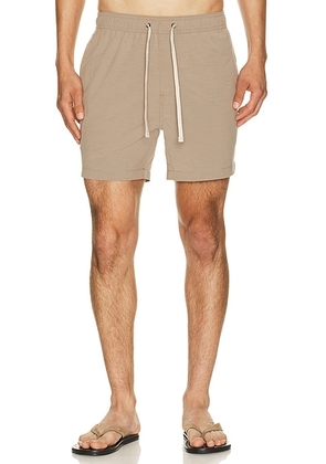 Onia Land To Water Short 6 in Cafe - Brown. Size L (also in S, M, XL/1X).