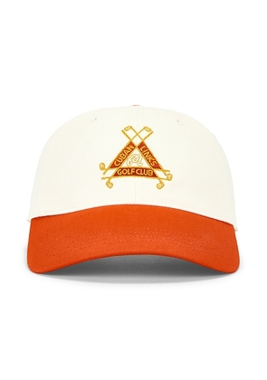 Malbon Trinity Dad Hat in Cream - Cream. Size all.