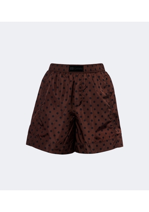 Ganni Polka-dot shorts