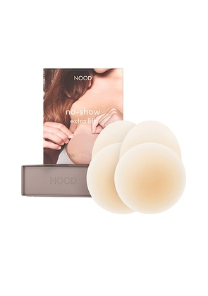 NOOD No-show Extra Lift Nipple Cover 3.75 Inch in No. 3 Buff - Neutral. Size all.