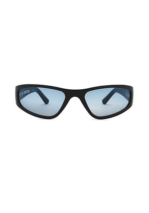 BRU Eyewear Strada Sunglasses in Ice - Black. Size all.