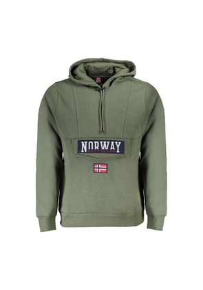 Norway 1963 Verde Cotton Men Sweatshirt - L