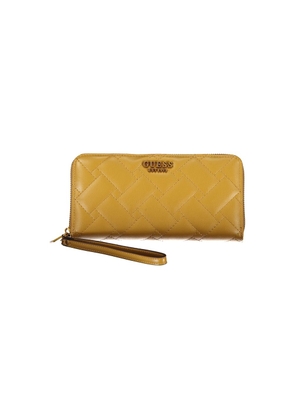 Guess Jeans Yellow Polyurethane Women Wallet