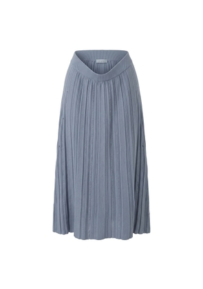 Malo Grey Cotton Women Skirt - S