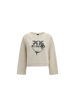 PINKO Beige Cotton Sweatshirt - L