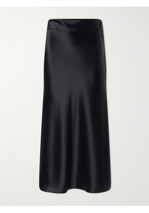 Galvan - Valetta Satin Midi Skirt - Black - FR 34,FR 36,FR 38,FR 40,FR 42,FR 44