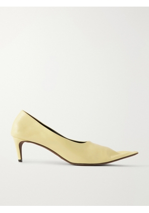 KHAITE - Marlene Leather Pumps - Yellow - IT36,IT37,IT38,IT39,IT40,IT41