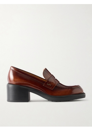 Tod's - Gomma 60 Leather Loafers - Brown - IT35,IT36,IT36.5,IT37,IT37.5,IT38,IT38.5,IT39,IT39.5,IT40,IT40.5,IT41,IT41.5,IT42