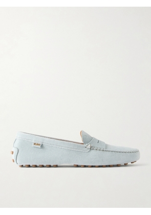 Tod's - Gommino Suede Loafers - Blue - IT36,IT36.5,IT37,IT37.5,IT38,IT38.5,IT39,IT39.5,IT40,IT40.5,IT41,IT41.5,IT42