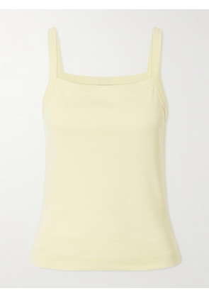 FLORE FLORE - May Organic Cotton-jersey Tank - Yellow - x small,small,medium,large,x large