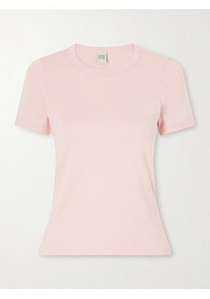 FLORE FLORE - Car Organic Cotton-jersey T-shirt - Pink - x small,small,medium,large,x large