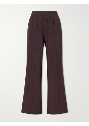 Varley - Doublesoft™ Jersey Wide-leg Pants - Brown - xx small,x small,small,medium,large,x large