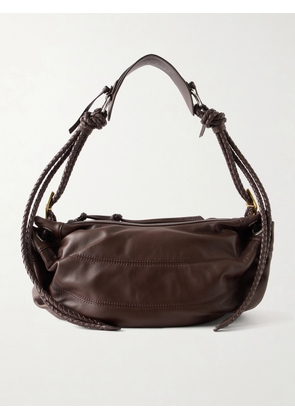 Isabel Marant - Maia Medium Braided Leather Shoulder Bag - Brown - One size