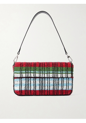 STAUD - + Da Adolfo Timmy Beaded Shoulder Bag - Red - One size