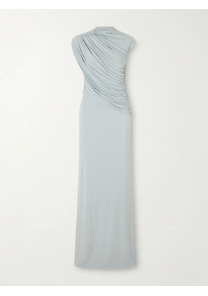 TOVE - Saffron Gathered Jersey Maxi Dress - Blue - FR 34,FR 36,FR 38,FR 40,FR 42