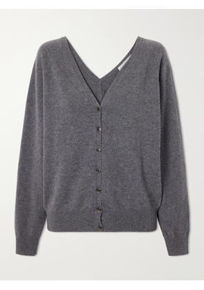 LISA YANG - Jiani Cashmere Cardigan - Gray - 0,1,2