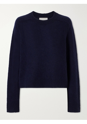 LISA YANG - Solene Cashmere And Silk-blend Sweater - Blue - 0,1,2