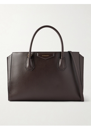 Givenchy - Antigona Catchall Medium Leather Shoulder Bag - Brown - One size