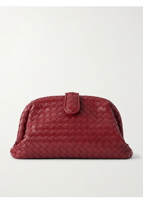 Bottega Veneta - Lauren 1980 Intrecciato Leather Clutch Bag - Red - One size
