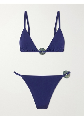 Sara Cristina - Embelished Bikini - Blue - x small,small,medium,large
