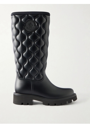 Moncler - Kickstream Quilt Knee-high Rubber Boots - Black - IT36,IT37,IT38,IT39,IT40,IT41